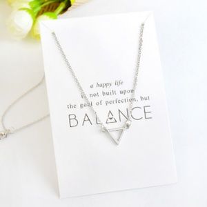 Balance Charm Necklace